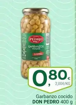 Supermercados Dani Pedro - garbanzo cocido oferta
