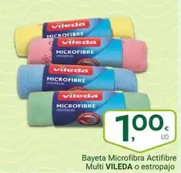 Supermercados Dani Vileda - bayeta microfibra actifibre multi oferta