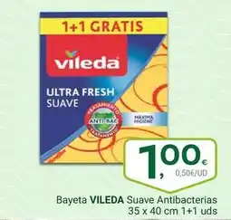 Supermercados Dani Vileda - bayeta suave antibacterias oferta