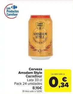 Carrefour - cerveza style