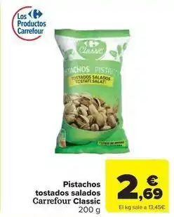 Carrefour Express Carrefour - pistachos tostados salados classic oferta