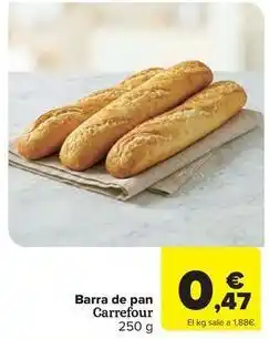 Carrefour Express Carrefour - barra de pan oferta