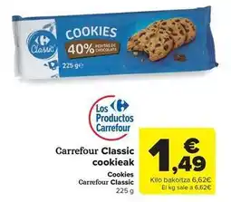 Carrefour Express Carrefour bio - classic cookies oferta