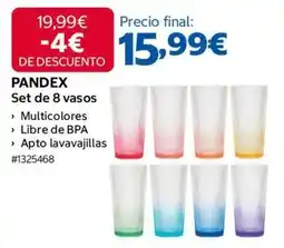 Costco Set de 8 vasos oferta
