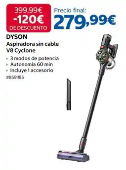 Costco Dyson - aspiradora sin cable v8 cyclone oferta