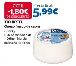 Costco Tio resti - queso fresco de cabra oferta