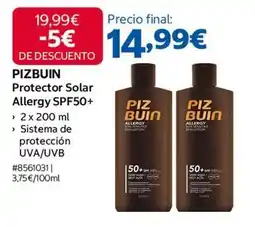 Costco Solar - protector allergy spf50+ oferta