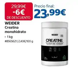 Costco Weider - creatina monohidrato oferta
