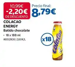 Costco Energy - batido chocolate oferta
