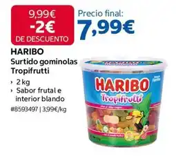 Costco Haribo - surtido gominolas tropifrutti oferta