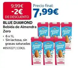 Costco Blue - bebida de almendra zero oferta