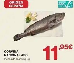 Hipercor Origen - corvina nacional oferta