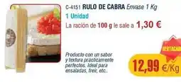 Abordo Abordo - rulo de cabra oferta