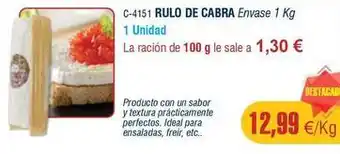 Abordo - rulo de cabra