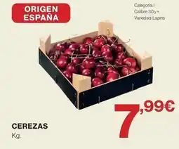 Hipercor Origen - cerezas oferta