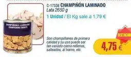 Abordo Abordo - champinon laminado oferta