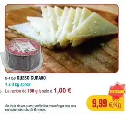 Abordo Queso curado oferta