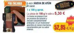 Abordo Suprema - hueva de atun oferta