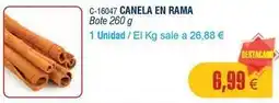 Abordo Rama - canela en oferta