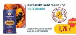 Abordo Dacsa - arroz oferta
