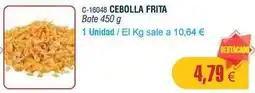 Abordo Cebolla frita oferta