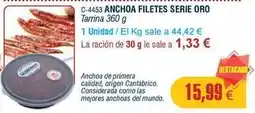 Abordo Oro - anchoa filetes serie oferta