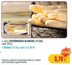 Abordo Espárragos blancos oferta