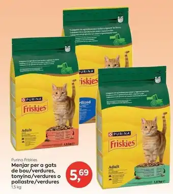 Purina - menjar per a gats de bou/verdures, tonyina/verdures o pollastre/verdures
