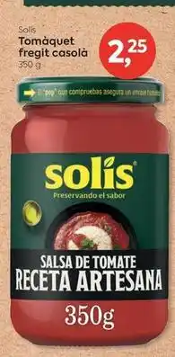 Suma Supermercados Solís - salsa de tomate receta artesana oferta