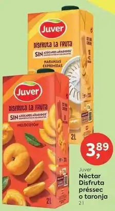 Suma Supermercados Juver - néctar disfruta prêsec o taronja oferta