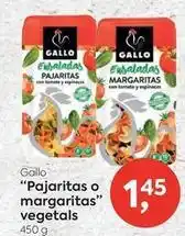Suma Supermercados Gallo - pajaritas o margaritas oferta