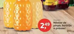 Suma Supermercados Granini - néctar de pinya, taronja o préssec oferta