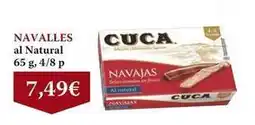 Suma Supermercados Cuca - navallas al natural oferta