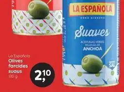 Suma Supermercados La española - olives farcides suaus oferta