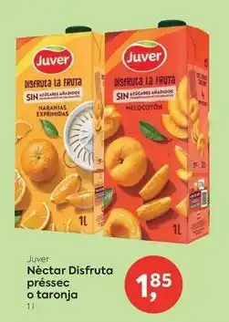 Suma Supermercados Juver - néctar disfruta prêssec o taronja oferta