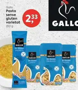 Suma Supermercados Gallo - pasta sense gluten oferta