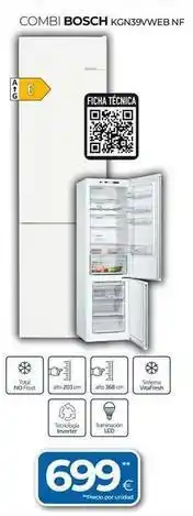 Tien 21 Bosch - combi kgn35vween nf oferta