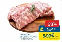 Cash Ecofamilia Duroc - costillar de cerdo duroc por enteros oferta