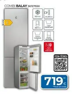 Tien 21 Balay - combi 3kfe753xi oferta