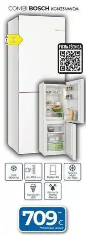 Tien 21 Bosch - combi kgn35nwda oferta