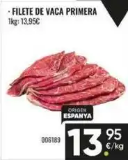 Family Cash Origen - filete de vaca primera oferta