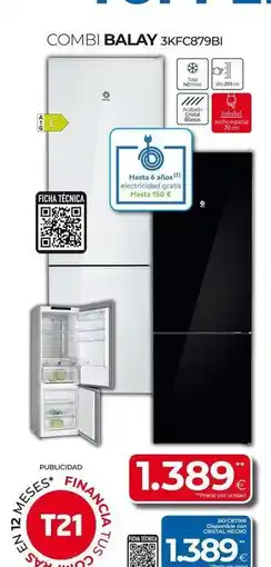 Tien 21 Balay - combi 3kfc879bi oferta