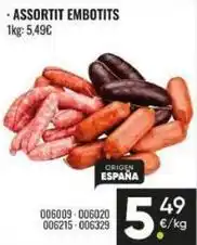 Family Cash Origen - assortit embotits oferta