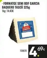 Family Cash García baquero - formatge semi bdf oferta