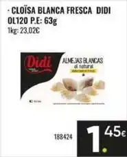Family Cash Didi - cloïsa blanca fresca oferta