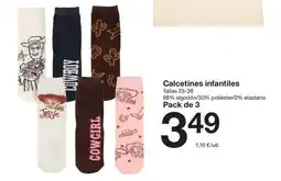 Zeeman Jessie - calcetines infantiles oferta