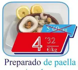 Congelados Copos Preparado de paella oferta