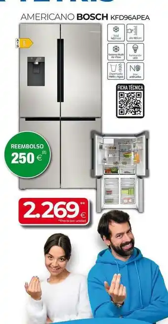Bosch - americano kfd62pea