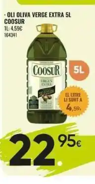 Family Cash Coosur - oli oliva verge extra 5l oferta