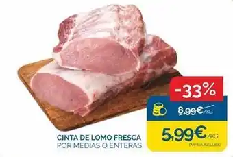 Cash Ecofamilia Cinta de lomo fresca oferta